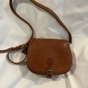 Coach Brown Saddle Bag